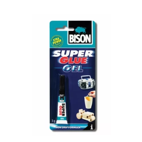 Bison SUPER GLUE GEL 3g клей-гель