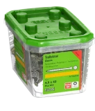 Skrūve kokam 4.5x42mm fasādei, terasei CS- 250 gab/iep., ESSVE 648542