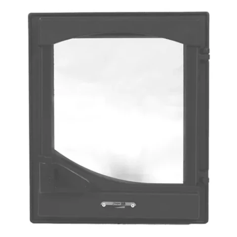 Pisla kamīna durvis HTT426  270*335 stikla