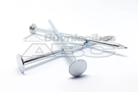 Шиферные гвозди, оцинкованные 4.0x 100мм, 1.0кг/упак.