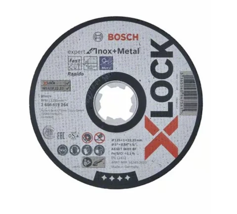 Grinding disc Bosch Expert Inox+Metal; Ø125x1,0 mm 2608619264