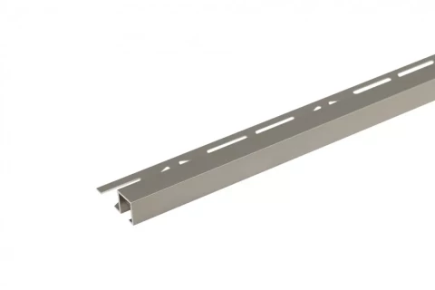 FLĪŽU LĪSTE METĀLA KANTAINA 12MM 2.5M anodēts titāns