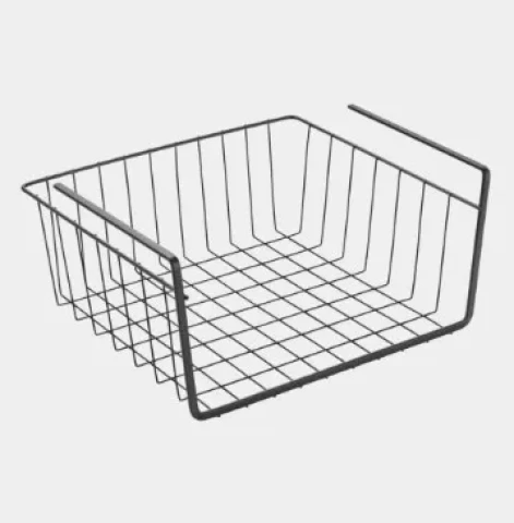 Under-shelf basket KANGURO 30, 30x26x14cm, black