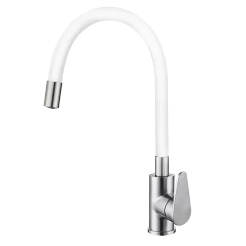 Virtuves jaucējkrāns COLOR FLEX RS, balts