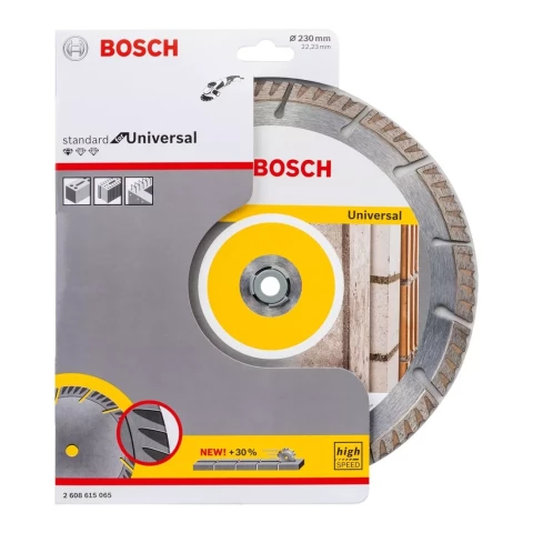 Universāls dimanta griešanas disks 230x22.23mm, BOSCH 2608615065