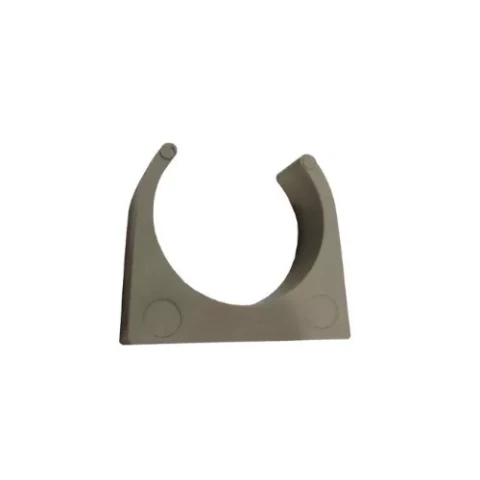 Stiprin.caurulēm apskava 25mm pelēks