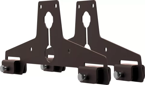 Jumta laipas stiprinājums UniSeam, pāris, Classic, RR32/ Tumši brūns Ruukki