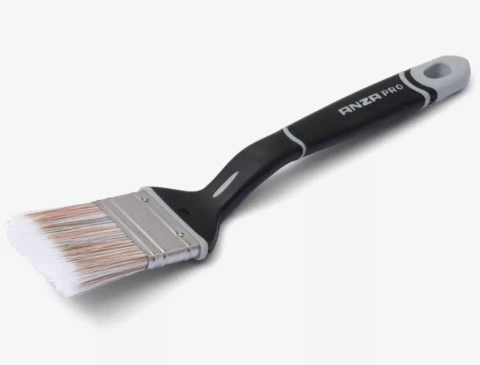 Anza PRO, Short Angled Brush Super Soft  Ergo, 35mm
