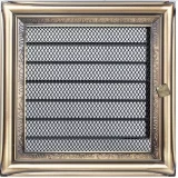 Reste kamīnam ar žalūziju  170x170 mm rustikāta , 17RX  Kratki