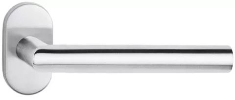 Rokturis NOVOW uz ovālas rozetes, inox xx