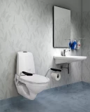Toilet - Care - Armrest Nautic 3055 With white seat, Gustavsberg
