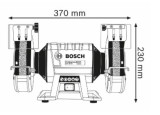 Электроточило с двумя шлифкругами GBG 60-20 BOSCH 060127A400