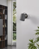 Spot светильник EGLO Villabate E27 серо-никелевого цвета 98138