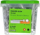 ШУРУП ESSVE для бетона с шестигранной головкой 6.3x50 CS 100шт. 105284