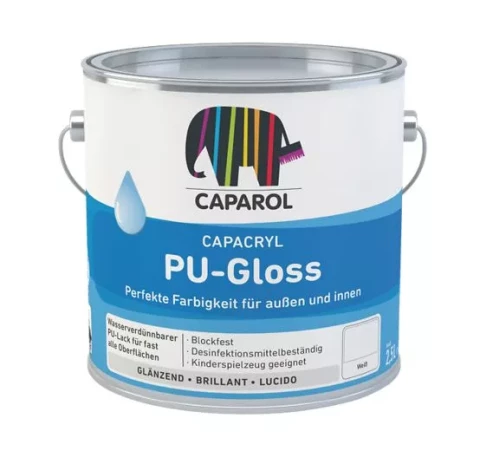 Caparol Capacryl PU-Gloss Basis-T 0.7L Spīdīga krāsa TIKAI TONĒŠANAI! poliuretāna-akrila