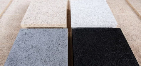 AKUSTISKĀ GRIESTU,SIENU PLĀKSNE CW-G25S-P5-1200X600-GP,PELĒKS TONIS CEWOOD 57.6M2/PALETĒ