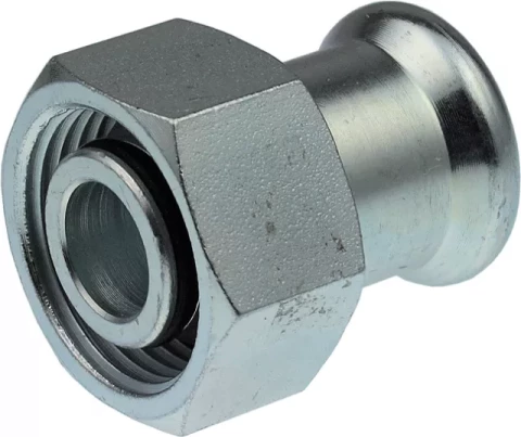 Press male connector (for VK radiators) 18xG3/4'' (Steel) KAN-therm