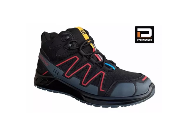 Darba puszābaki PESSO Boulder S3 SRC sarkanas IZM 43