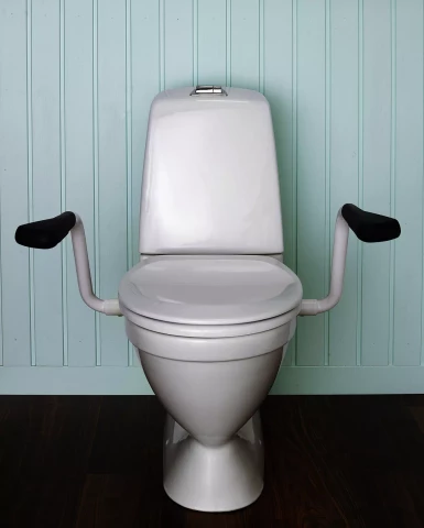 Toilet - Care - Armrest Nautic 3055 With white seat, Gustavsberg