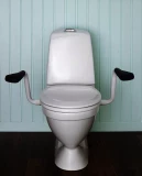 Toilet - Care - Armrest Nautic 3055 With white seat, Gustavsberg