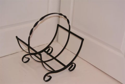 Malkas grozs P2 melns  malkas izmērs 35 cm