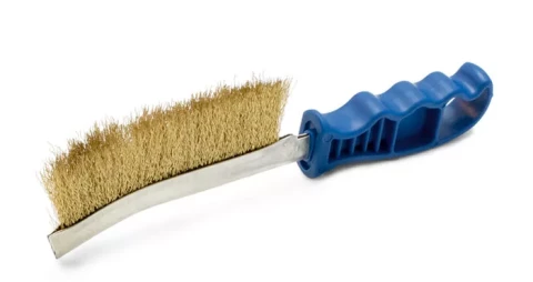 Birste daudzfunkcionāla tēr metāla aptvere plastm kāts