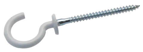 Āķskrūve 3.5x41/68 GV  ar atduri, balta