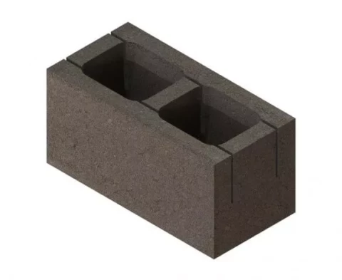 Hollow concrete block 190x190x390  for reinforcement
