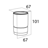 BOSTON glāze zobu birstēm, mat xx