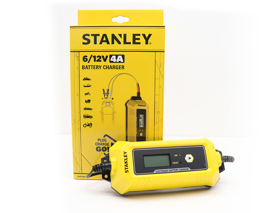 Akumulatora uzlādes ierīce Stanley 6-12V 4A 4-80Ah IP65 SXAE00025