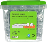 Essve Screw for concrete 7.5x132, Indu-Prog, TX, C1, ZN (100pcs), 105288