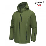 Ziemas jaka softshell zaļa PESSO Otava, IZM XL