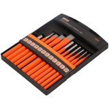 FASTER TOOLS Chisels and punches in set - 12pcs