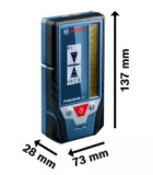 Приёмник лазерного излучения LR 7 2x1,5V, BOSCH 0601069J00