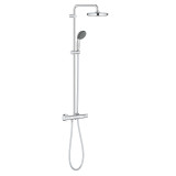 GROHE VITALIO START SYSTEM 210 SHOWER SYSTEM WITH THERMOSTAT FOR WALL MOUNTING