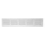 grille metal, 500x100mm, white