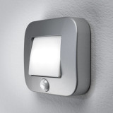 Светодиодный ночник с детектором движения ledvance nightlux hall квадратный светодиодный белый серебристый