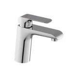 FLAT STANDING WASHBASIN TAP WITHOUT POP-UP WASTE 150 MM