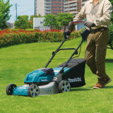 Cordless lawn mower, mower DLM460PG2 2x18V, MAKITA