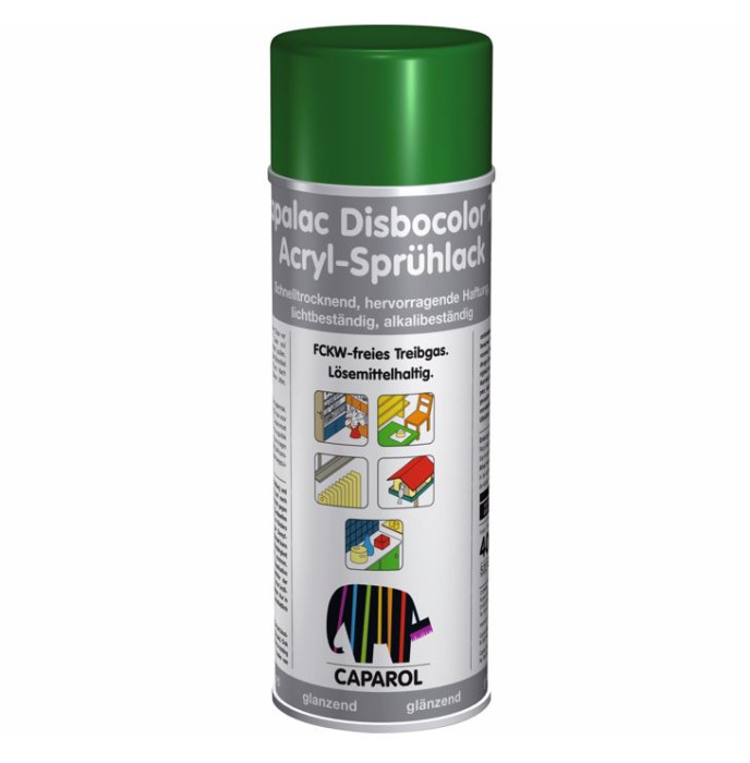 Aerosol paint Capalac Disbocolor781 RAL6002 Acryl-Spruhlack SM 400ml