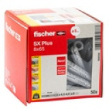 Дюбель FISCHER нейлоновый SX Plus 8x65, 50 шт.