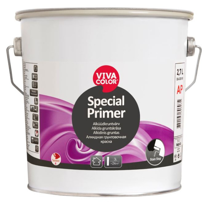 Vivacolor SPECIAL PRIMER AP 2.7 L Alkyd primer 