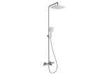 RAVAK TERMO 300 BATH SHOWER PILLAR WITH THERMOSTATIC TAP AND SHOWER SET, X070098
