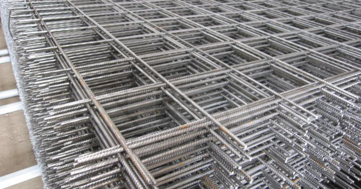 Reinforcing mesh d=4mm, eye 100x100 mm, 1x1m