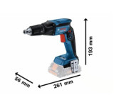 GTB 18V-45 18V gypsum screwdriver, without battery and charger., BOSCH 06019K7005