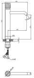 Sink mixer STONE PLUS chrome, BU-P3-W01-V