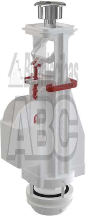 Noplūdes mehānisms skalojamai kastei divapjoma DUO A04(A08)