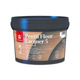 Pontti Floor Lacquer 5, 9L / Dziļi matēta ūdens bāzes laka, 45