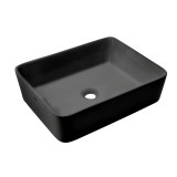 Countertop sink NYKS 47.5cm black