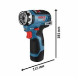 Cordless drill screwdriver GSR 12V-35 FC w/a and charger BOSCH 06019H3003